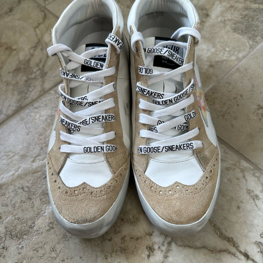 Golden Goose Mid Star Sneaker Size 9 (39EU) - Picture 3 of 7